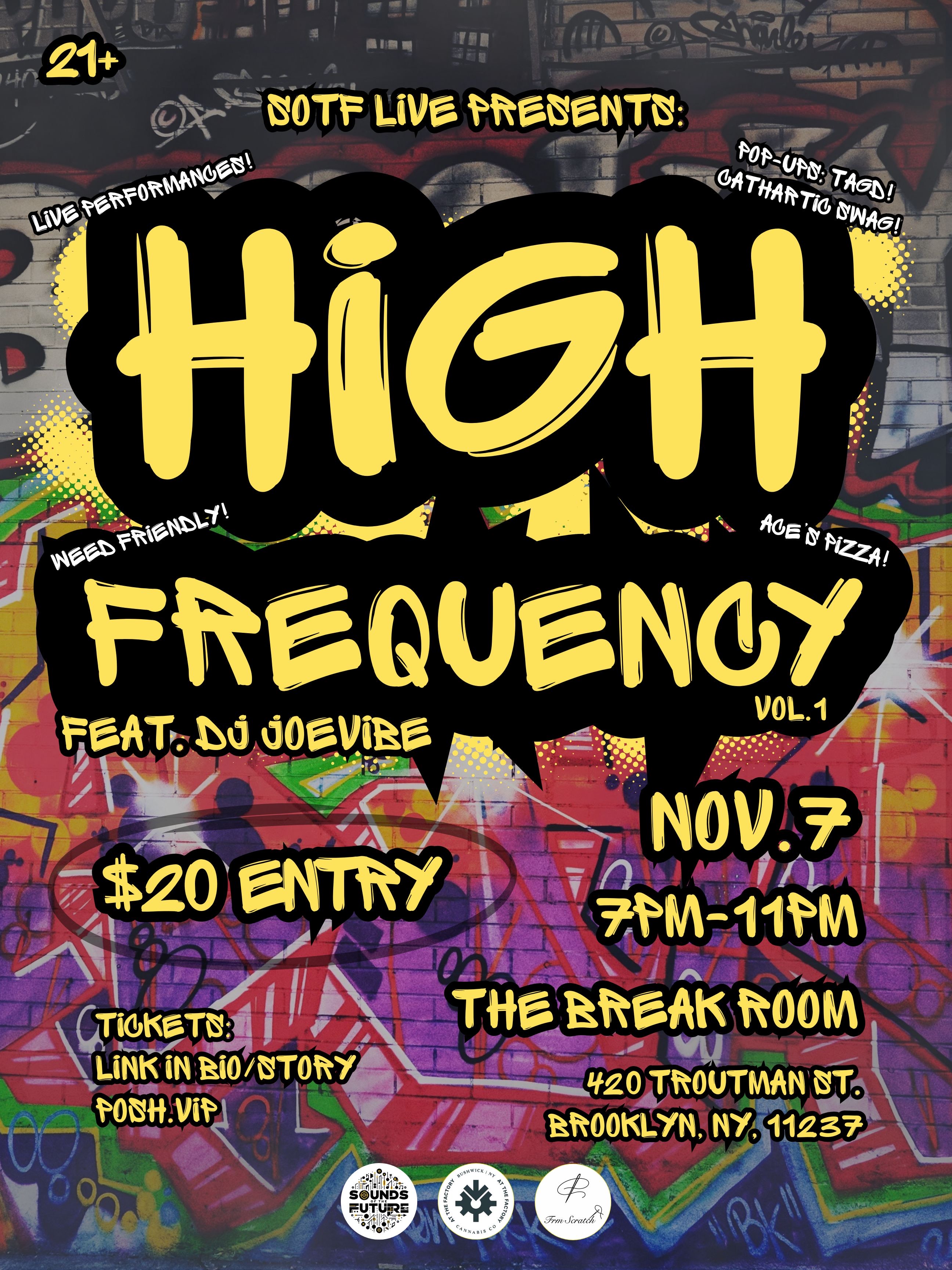 SOTF LIVE PRESENTS: HIGH FREQUENCY