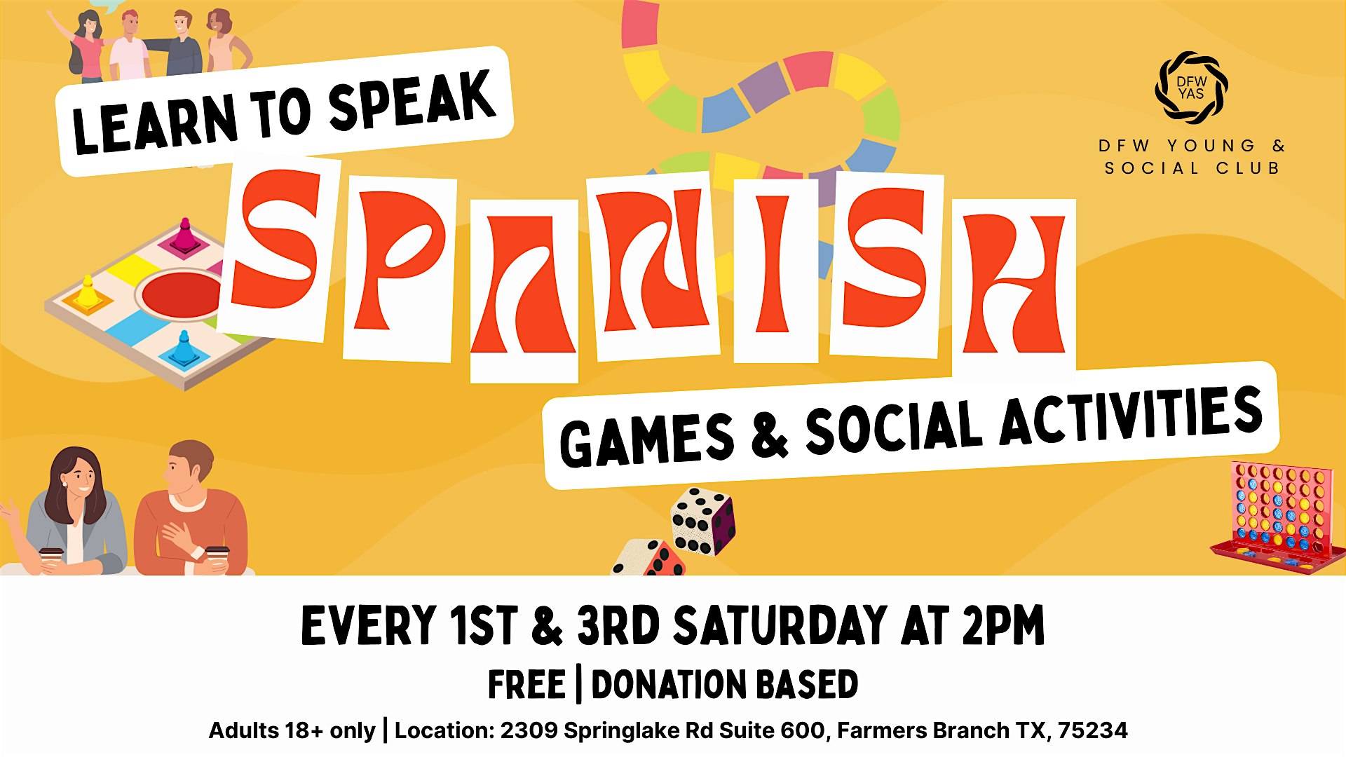 Learn Spanish: Games & Social Activities