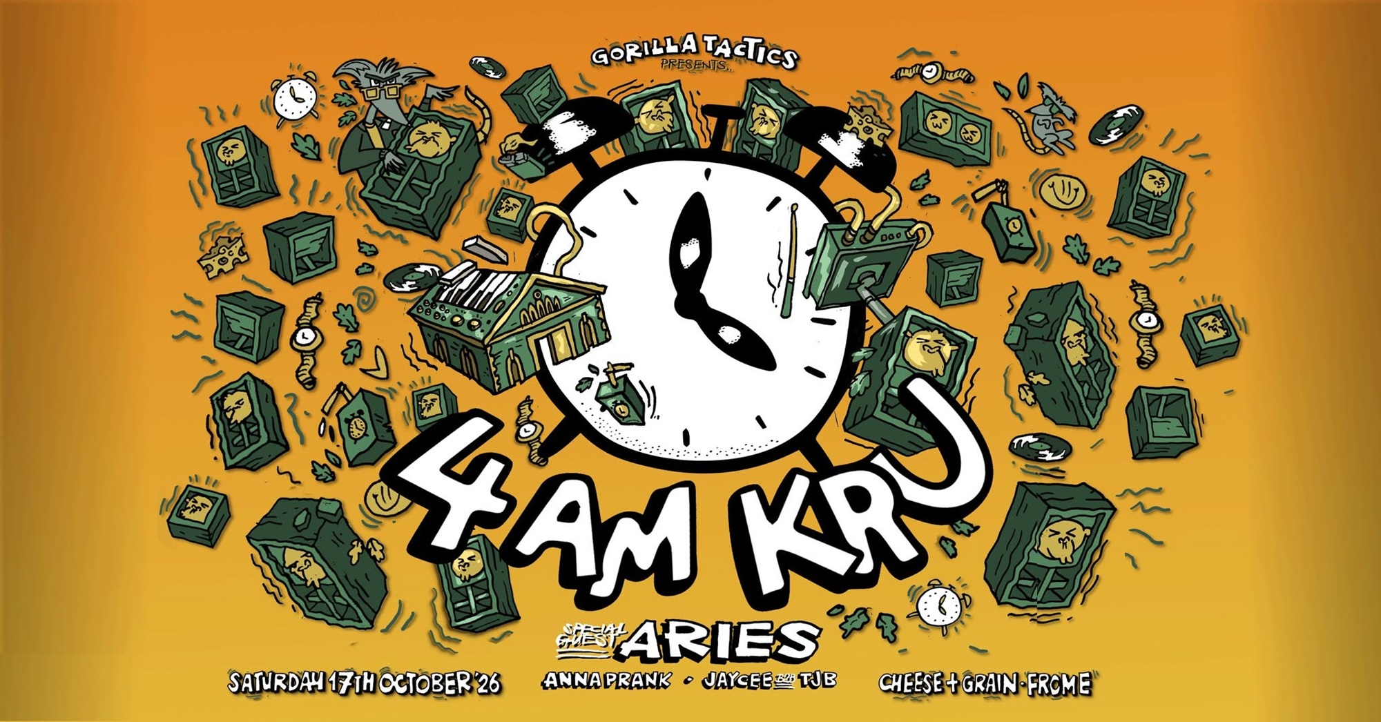 Gorilla Tactics presents: 4AM Kru