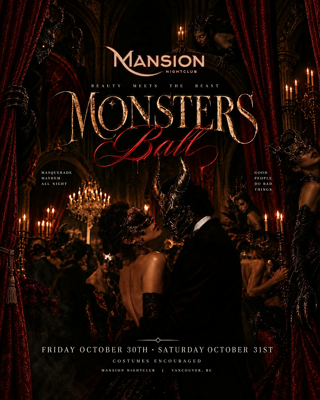 MONSTER'S BALL AT MANSION - FRIDAY