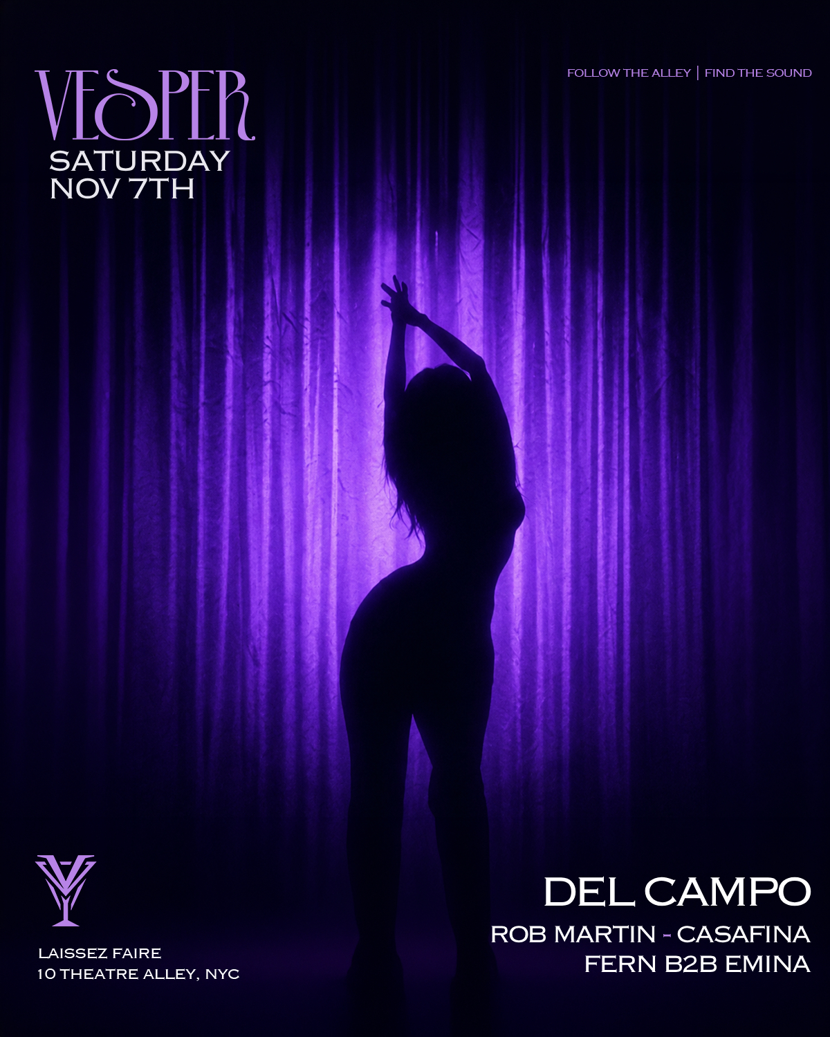Vesper - Saturday November 7th