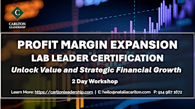 Profit Margin Expansion Lab Leader Training  | December 15 - 16, 2026