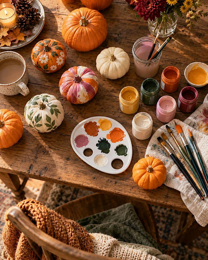Pumpkin Painting + Tarot Readings at The Fern