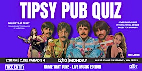MUSIC PUB QUIZ - LIVE MUSIC & FUN ROUNDS | HOST JUSTINE