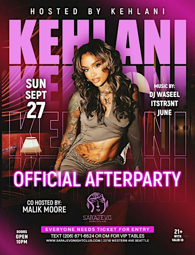 KEHLANI AT SARAJEVO NIGHTCLUB SEATTLE