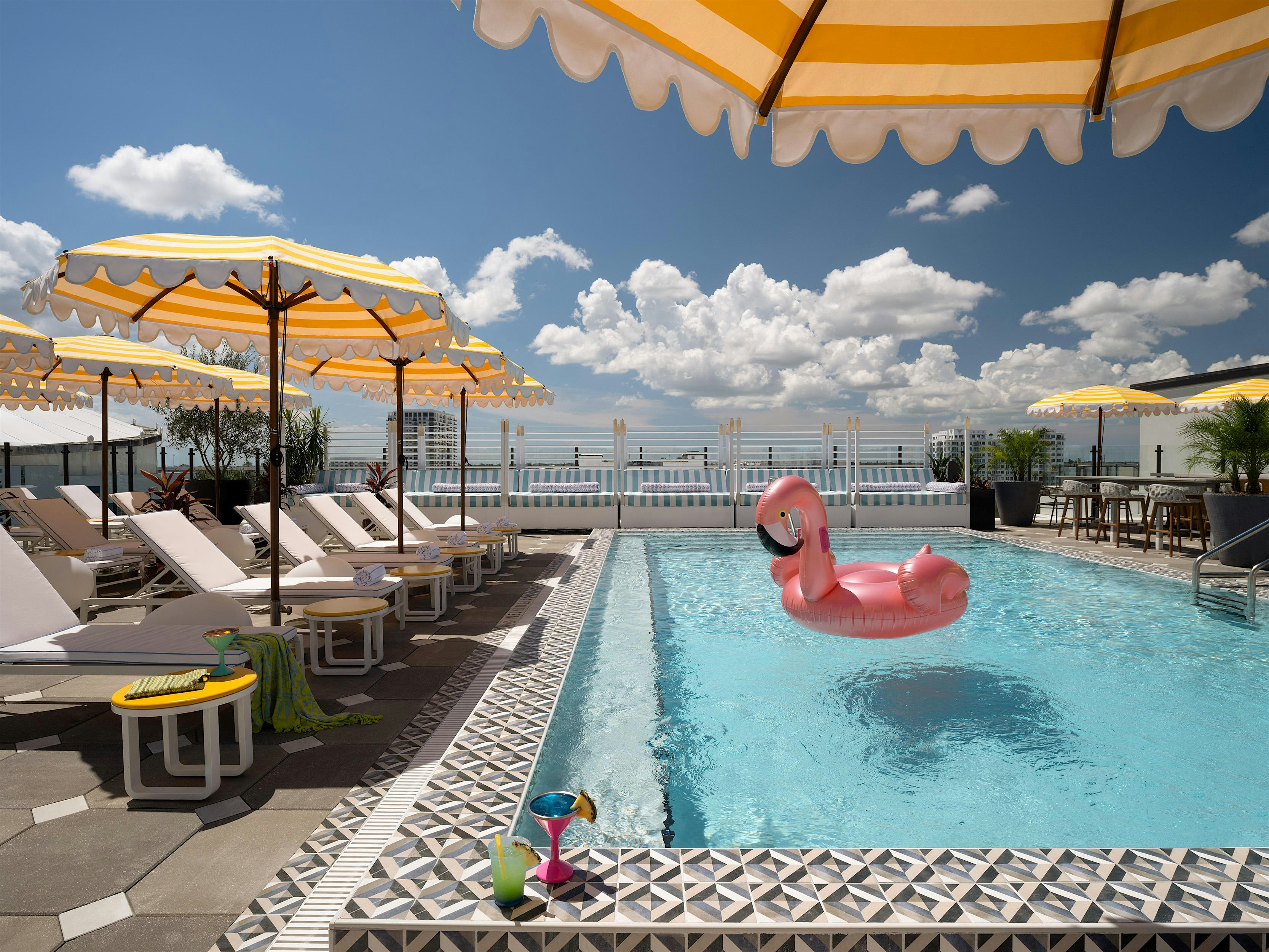 THE PINK PALM POOL CLUB Day Party by the Moxy St Pete and Sparrow Rooftop