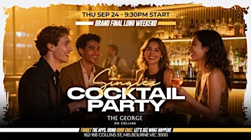 Melbourne Singles Cocktail Party | Your Next Great Connection Starts Here