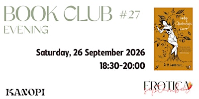 Book Club 27 - Evening 'Lady Chatterley's Lover' by D.H. Lawrence