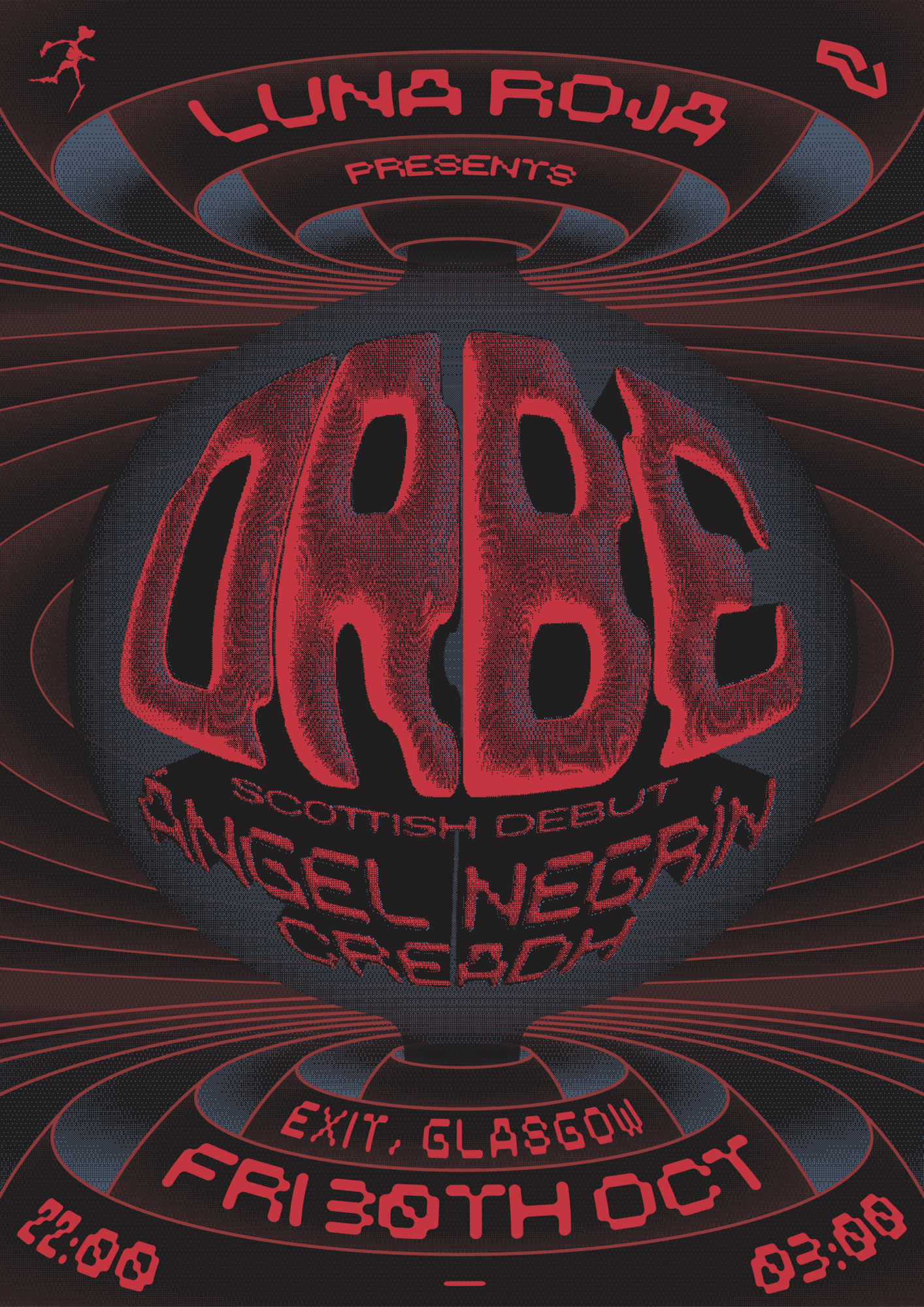 Luna Roja presents: ORBE (w/ Ángel Negrín & Creadh)