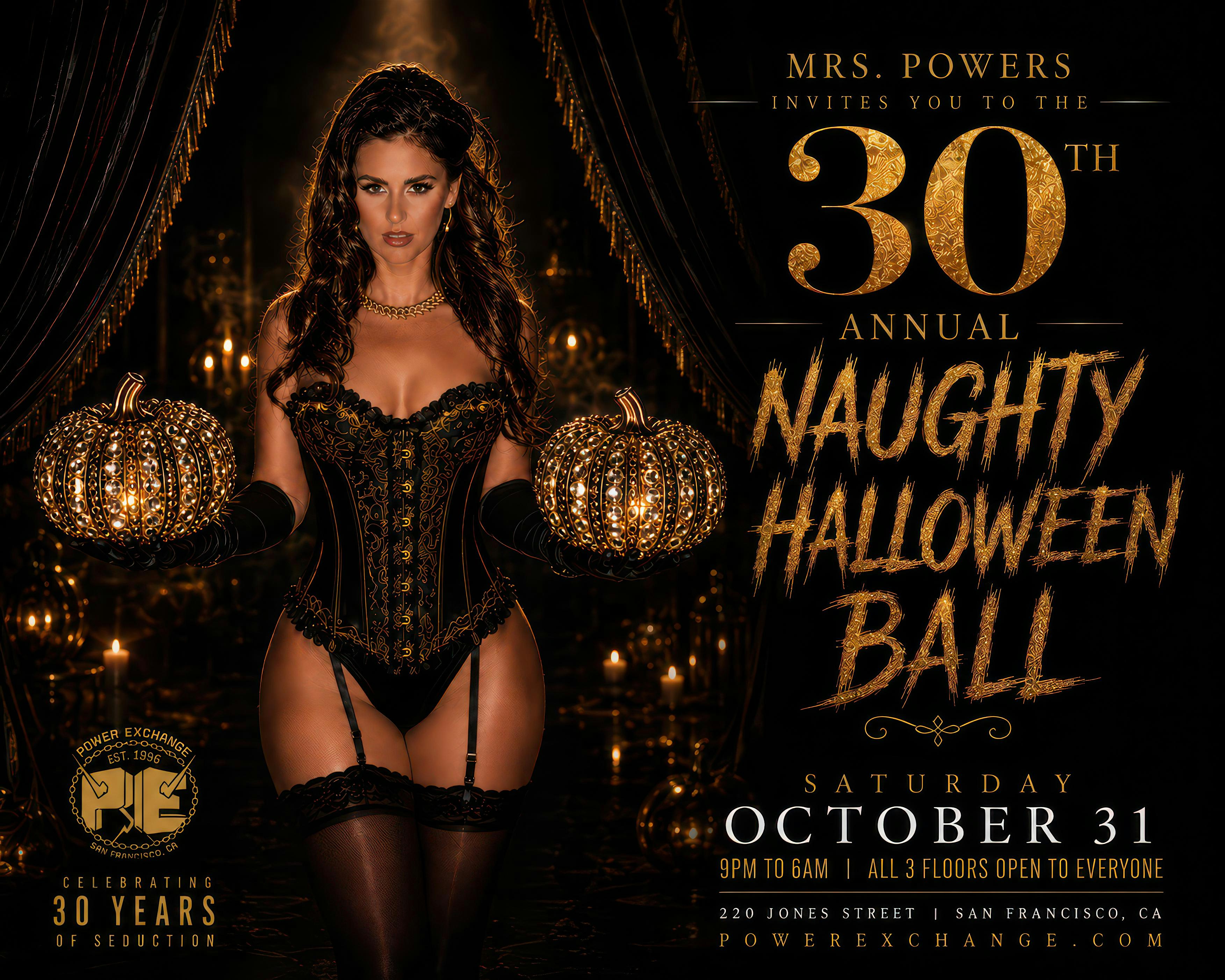 30th ANNUAL NAUGHTY HALLOWEEN BALL