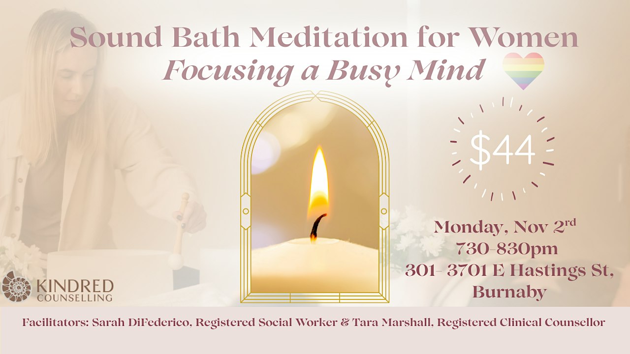 Sound Bath Meditation for Women: Focusing  a Busy Mind