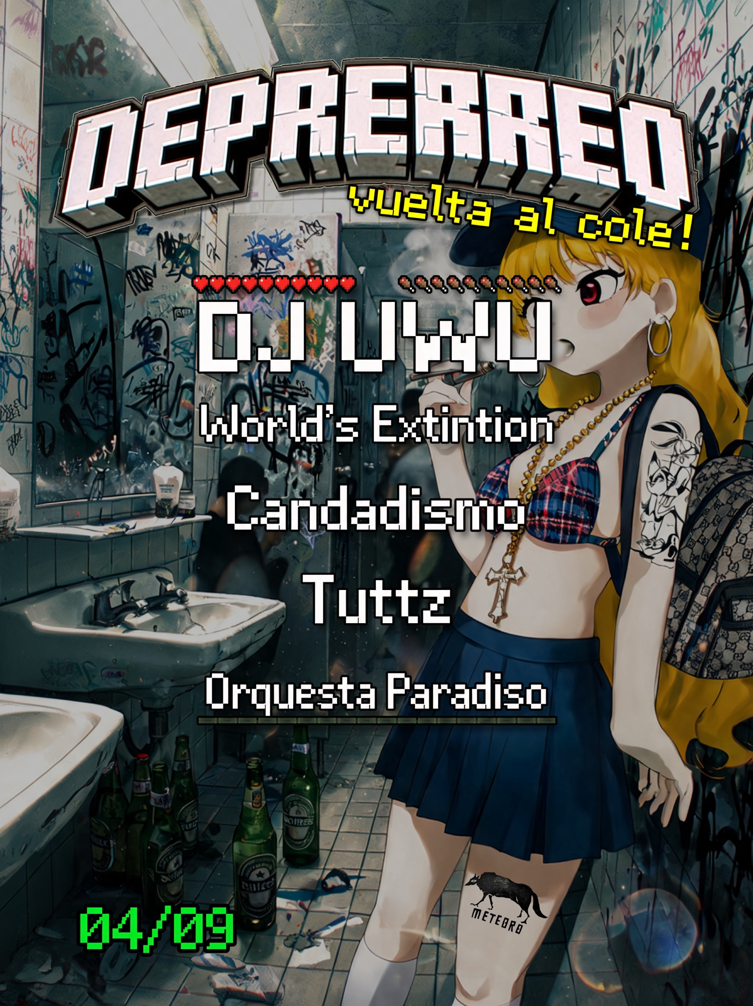 Deprerreo is back to Nightcore School