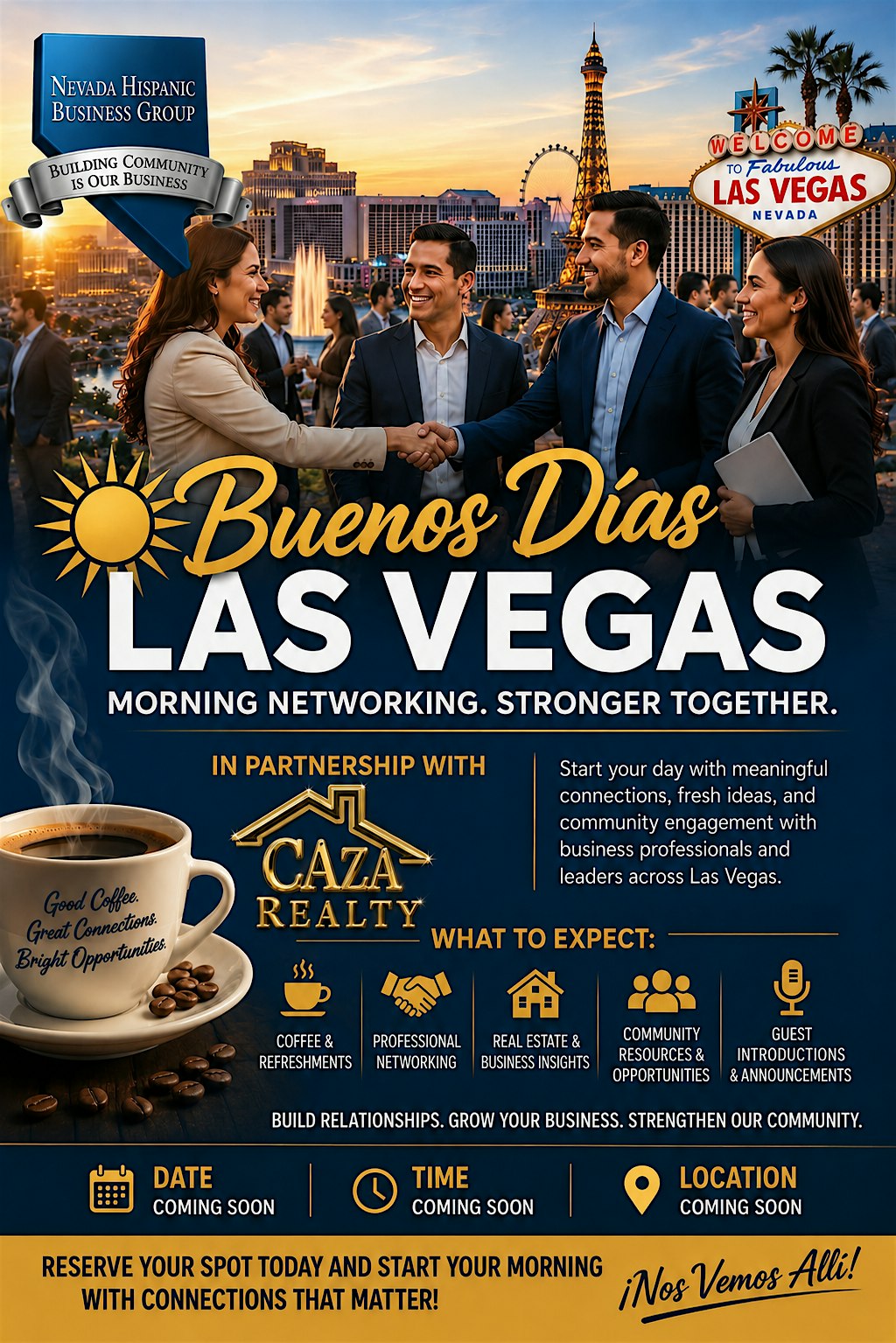 Buenos Dias Las Vegas with Caza Realty