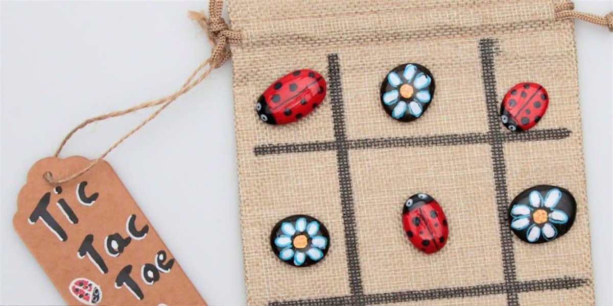 Garden for Life Kids Club: Painted Rock Garden Tic-Tac-Toe
