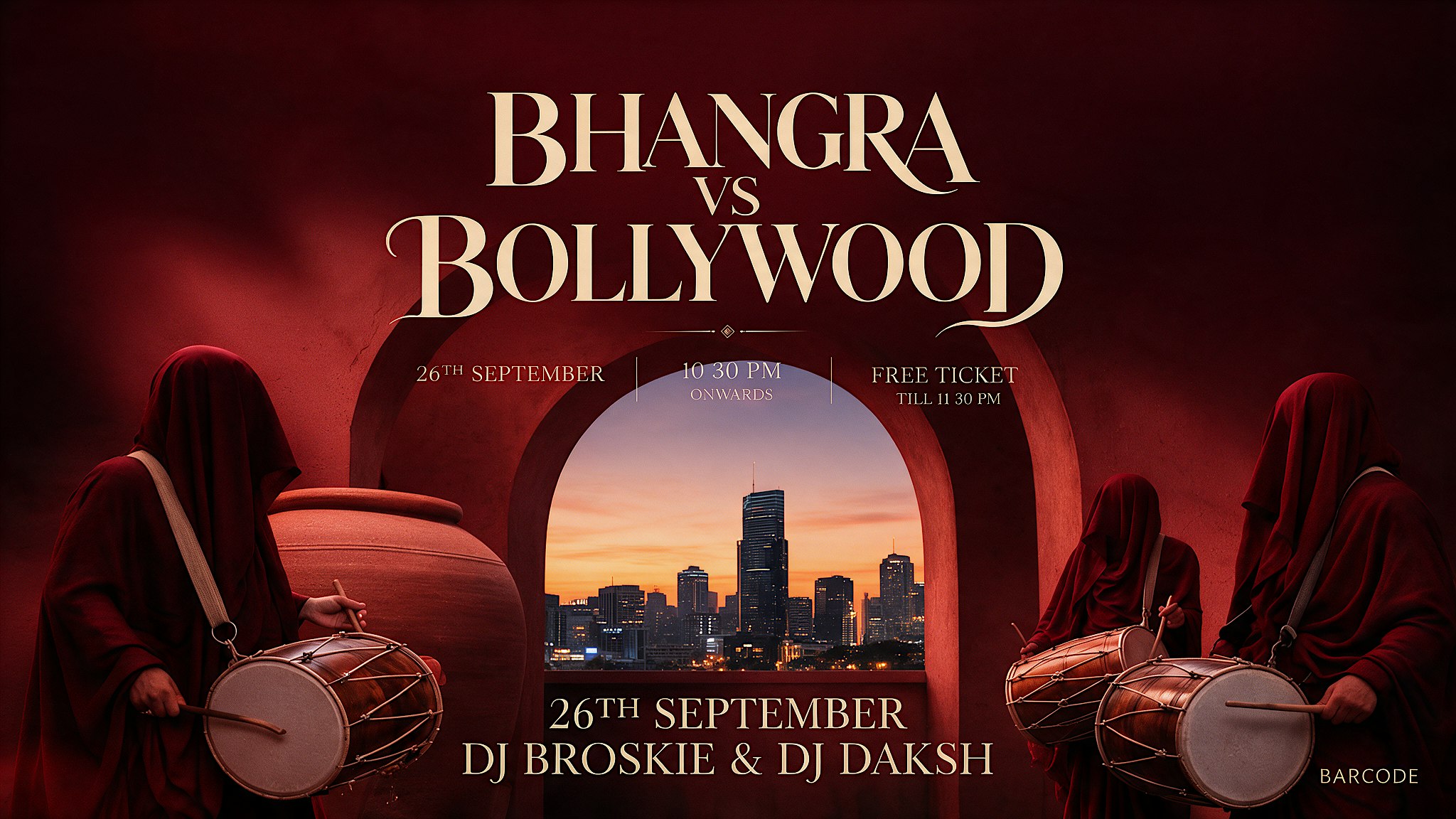 BHANGRA VS BOLLYWOOD I FREE ENTRY BEFORE 11:30 PM