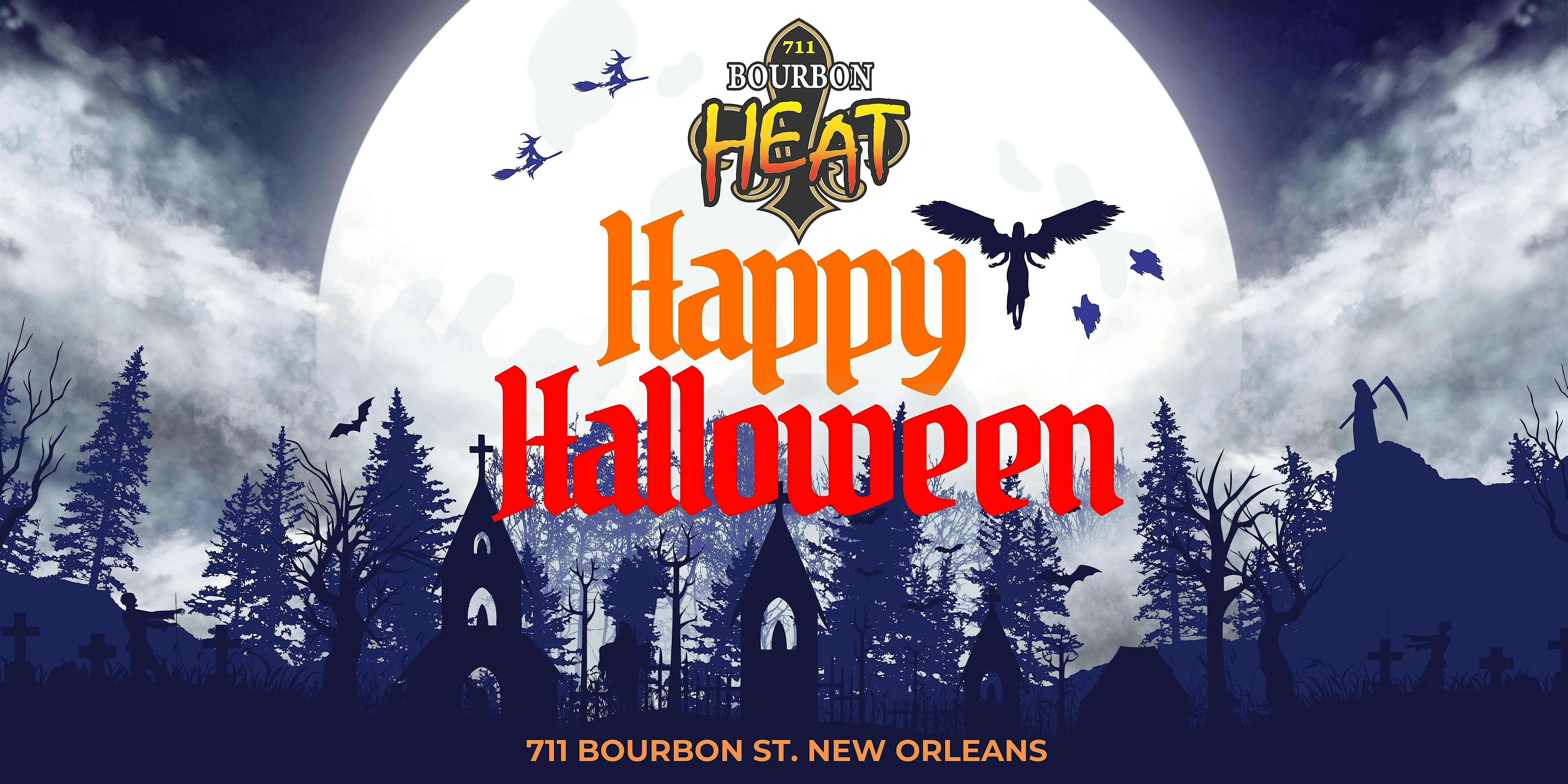 Halloween Bourbon Street Balcony Party