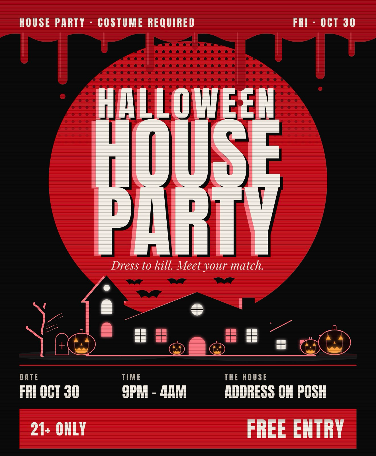 Halloween House Party BK