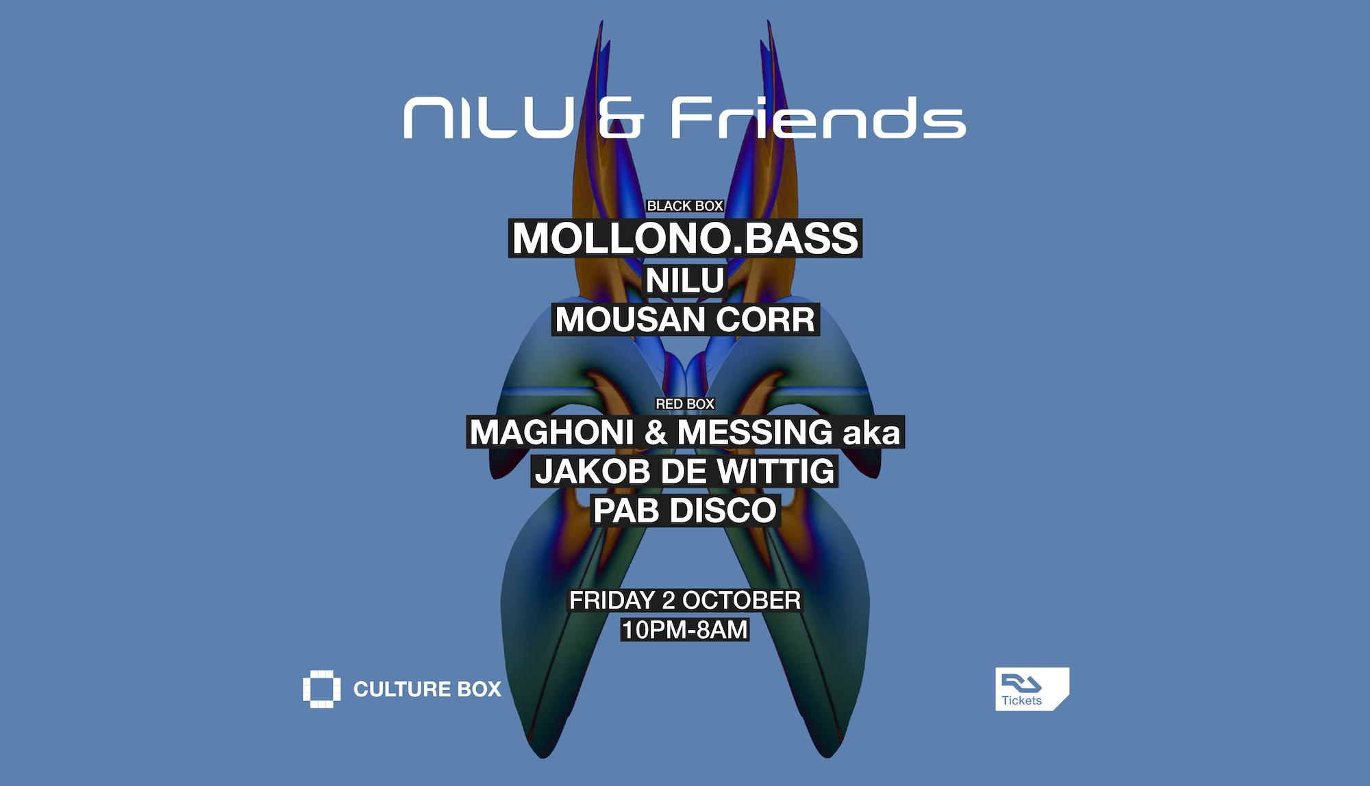NILU & Friends: Mollono.Bass / NILU / Mousan Corr / Maghoni & Messing