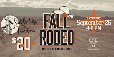 Fall Rodeo: Boots, Bites, and Western Beats