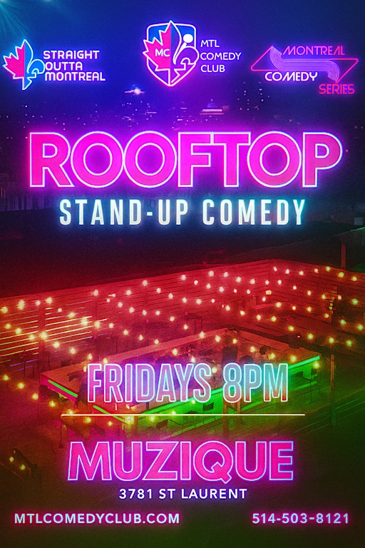 ROOFTOP  STAND-UP COMEDY SHOWS ( FRIDAYS ) | ENGLISH STAND-UP COMEDY