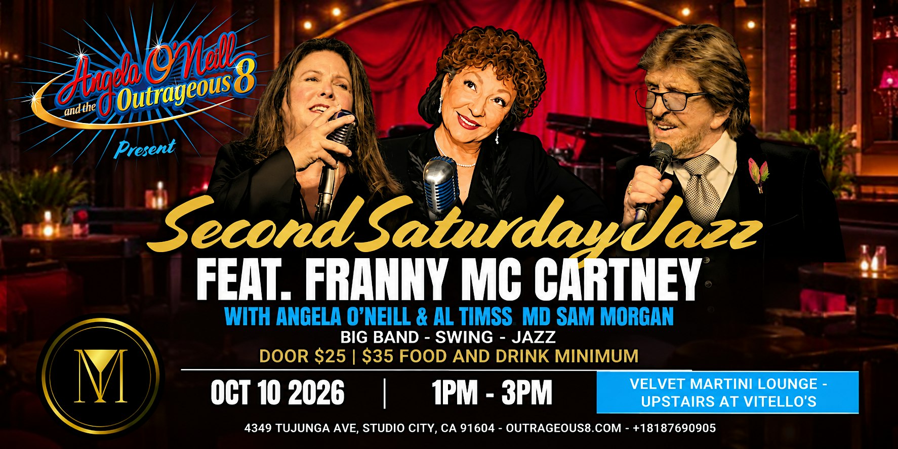 Second Saturday Jazz ft. Franny McCartney