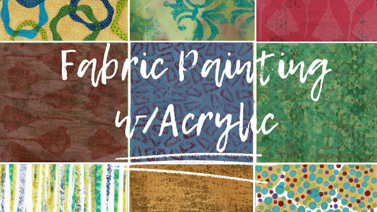 Fabric Painting with Acrylics (A&C Seattle)