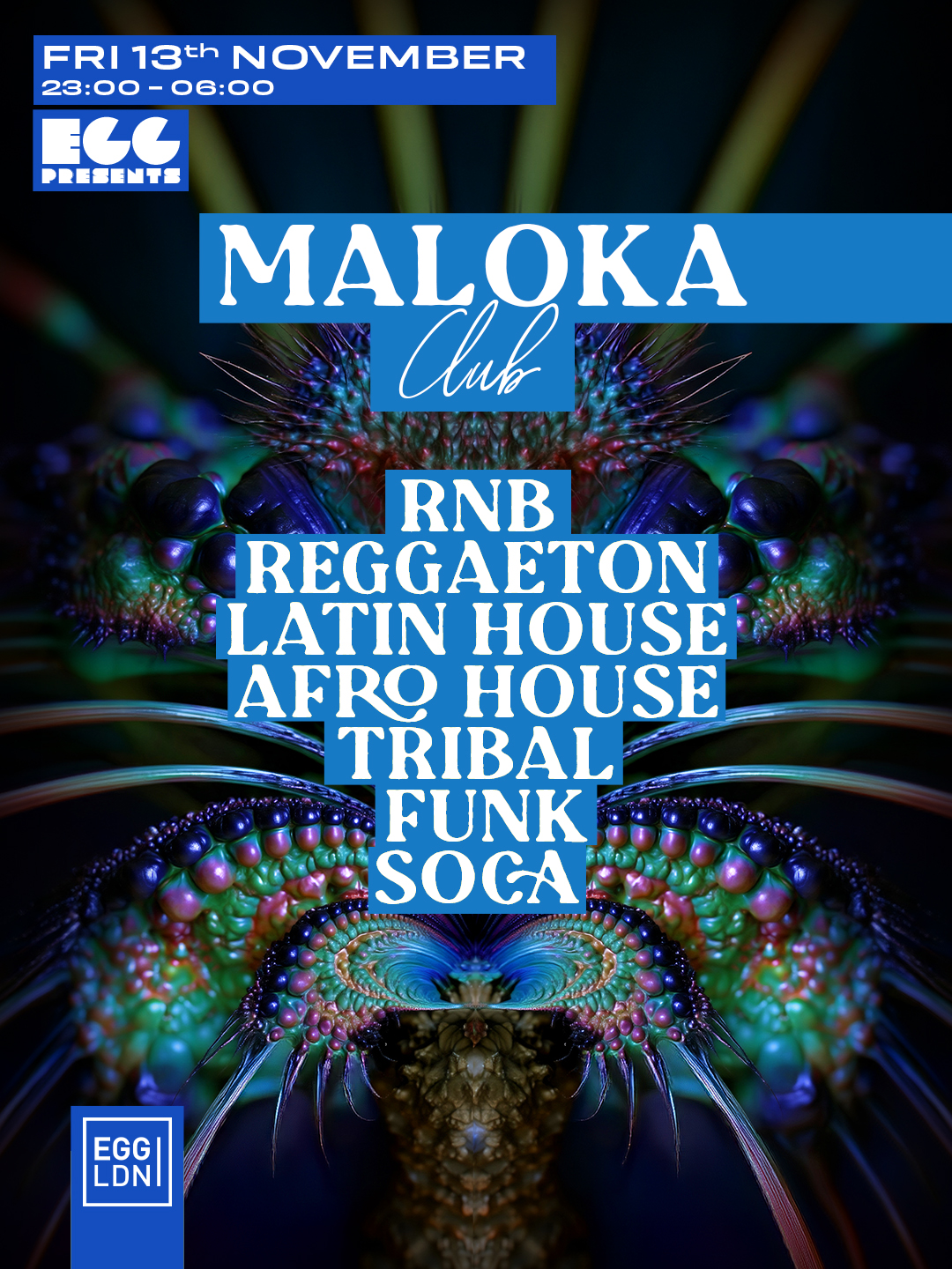 LAST FREE TICKETS + FREE DRINK – LATIN HOUSE, TRIBAL, FUNK – MALOKA CLUB