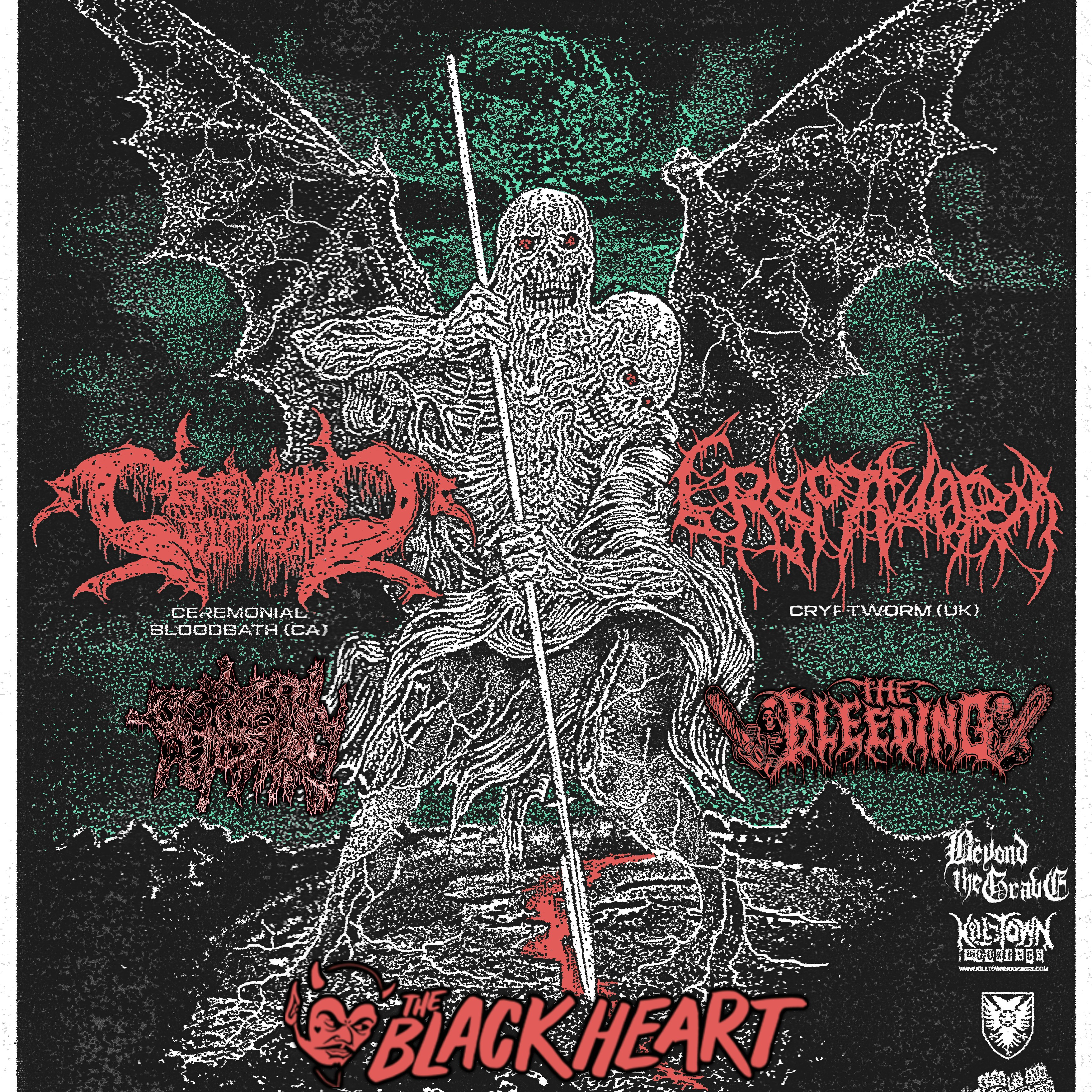 Ceremonial Bloodbath + Cryptworm