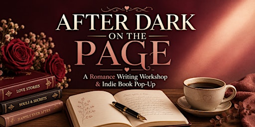 After Dark on the Page A Romance Writing Workshop & Indie Book Pop-Up