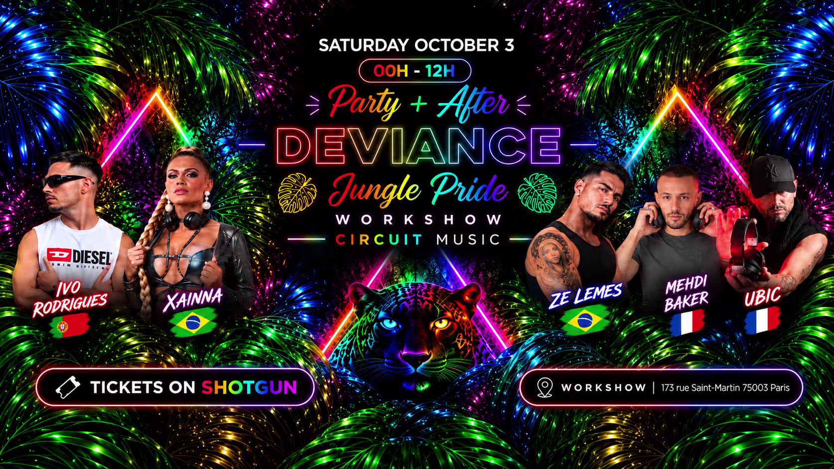 Deviance Paris Pride Party + After