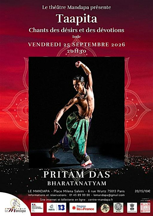 Taapita - Chants des désirs et des dévotions - Danse indienne