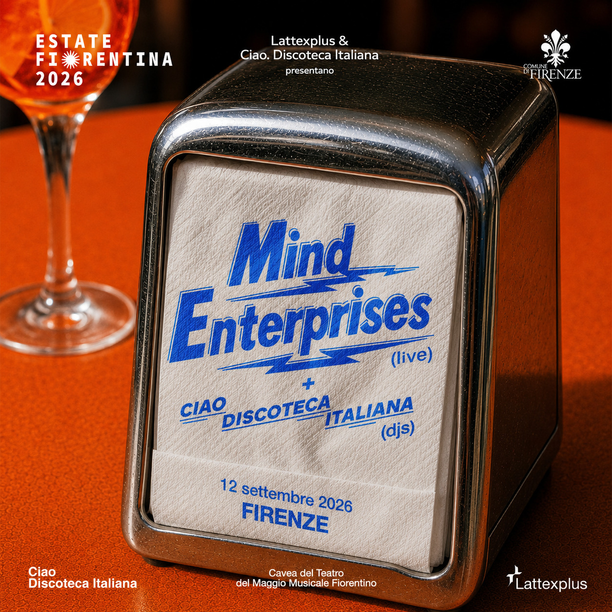 Lattexplus Festival – Mind Enterprises (live), Prins Thomas, Ciao. Discoteca Italiana