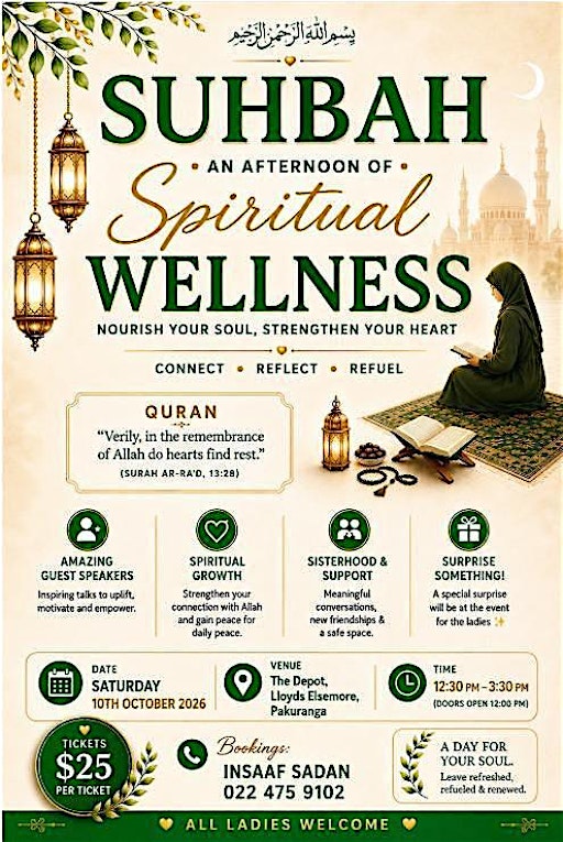 An afternoon for Women to connect through Spiritual Wellness & Style