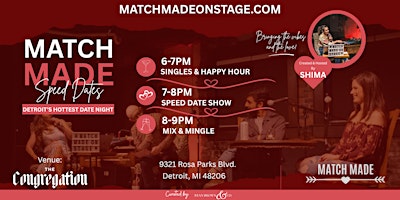 Match Made: Speed Dates @ The Congregation