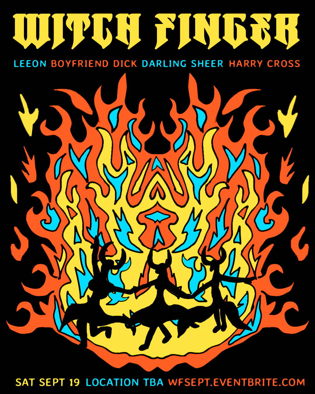 Witch Finger with Leeon, Boyfriend Dick, Darling Sheer, Harry Cross