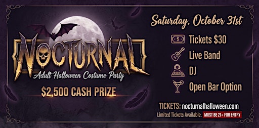 NOCTURNAL: Denver Halloween Costume Party (21+)