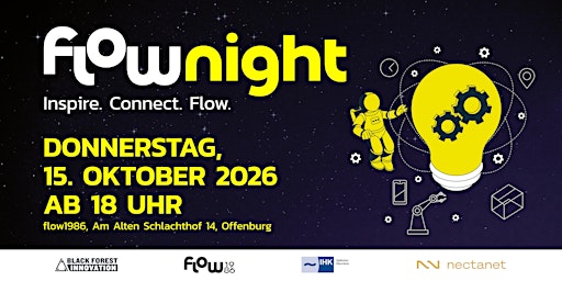 flownight am 15. Oktober 2026