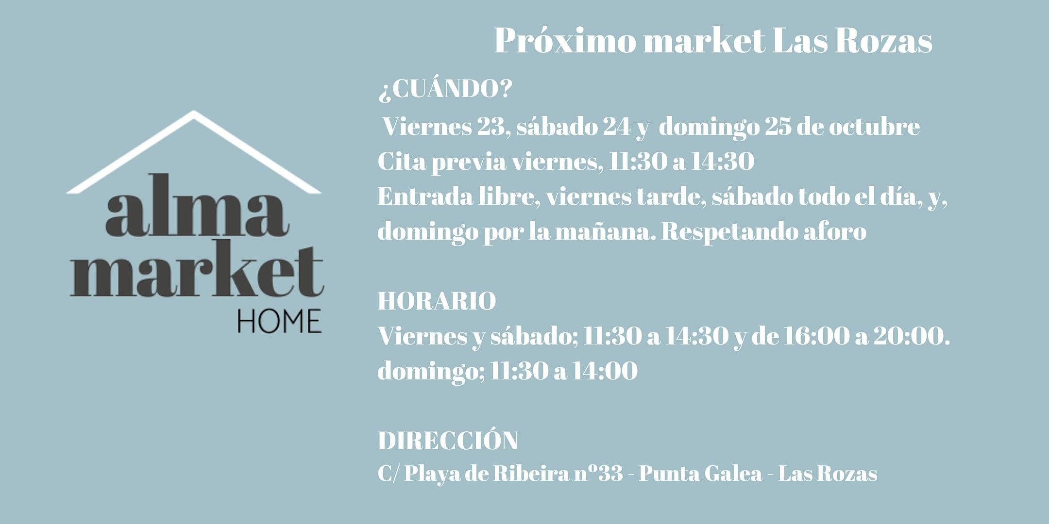 Market organizado por Alma Market Home, Las Rozas, Madrid.