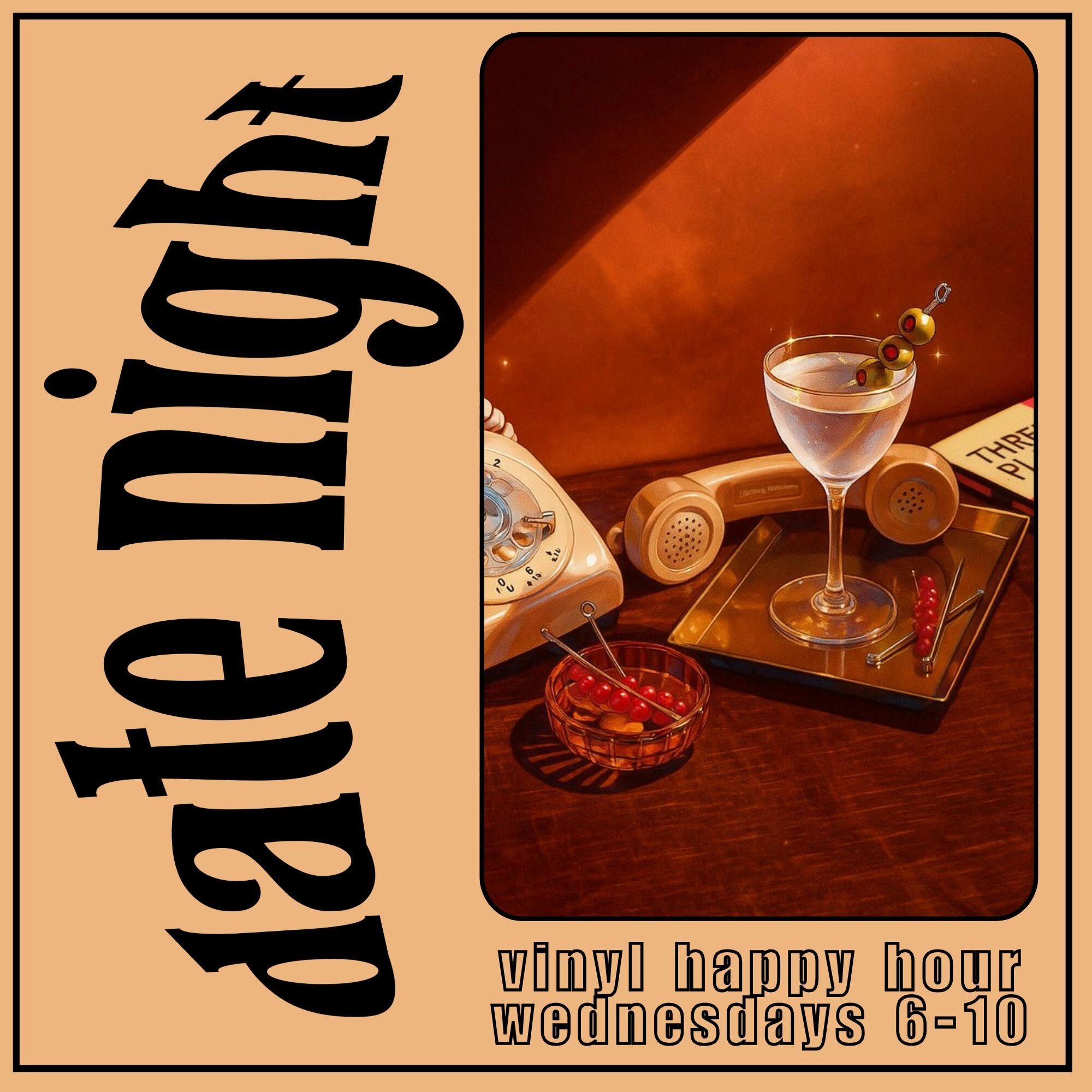 Date Nite: Vinyl Happy Hour