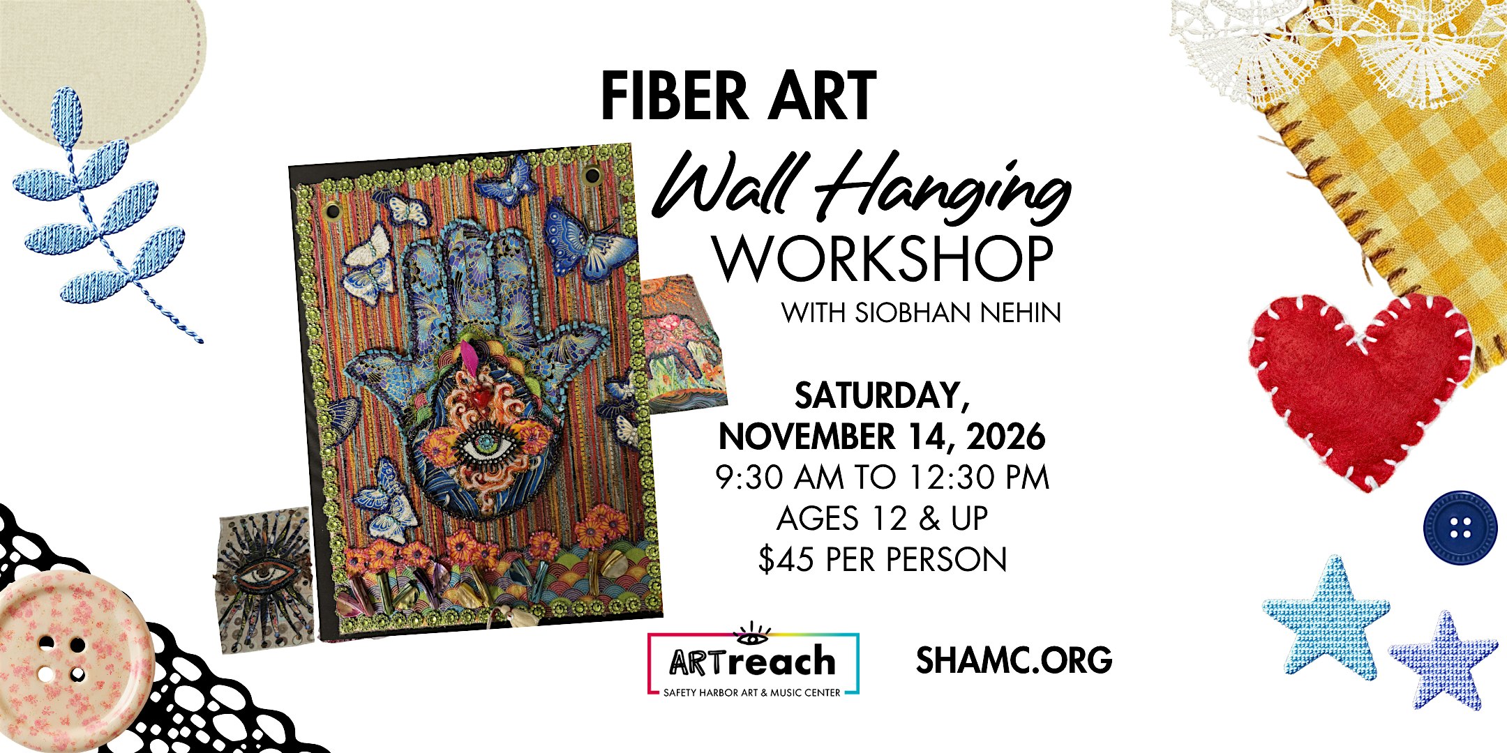 Fiber Art Wall Hanging Workshop