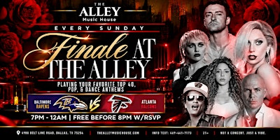 Finale at the Alley Sundays