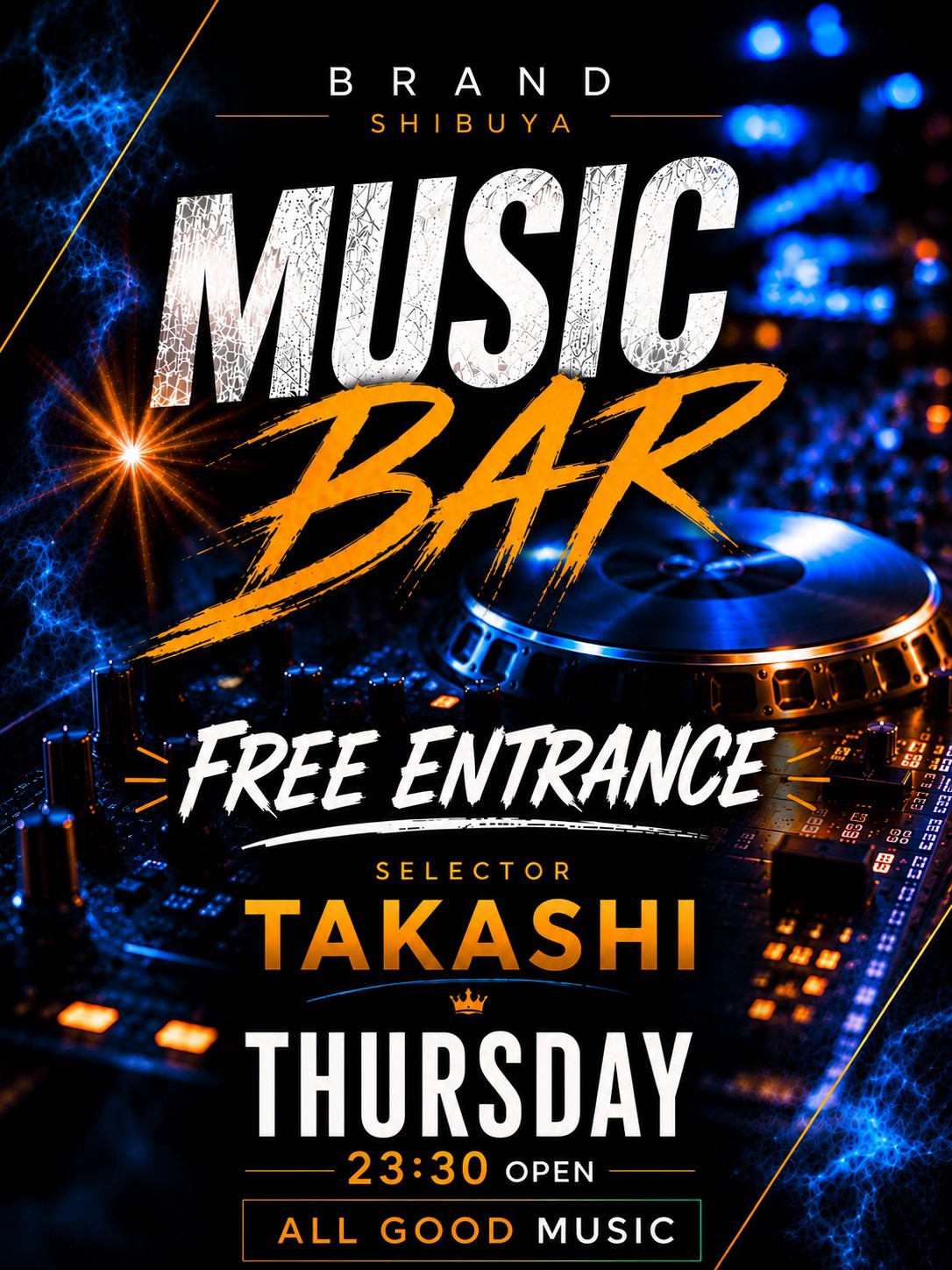 MUSIC BAR -FREE ENTRANCE-