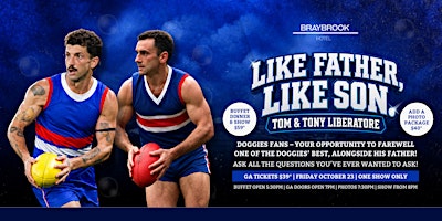 Tony & Tom Liberatore LIVE at Braybrook Hotel!