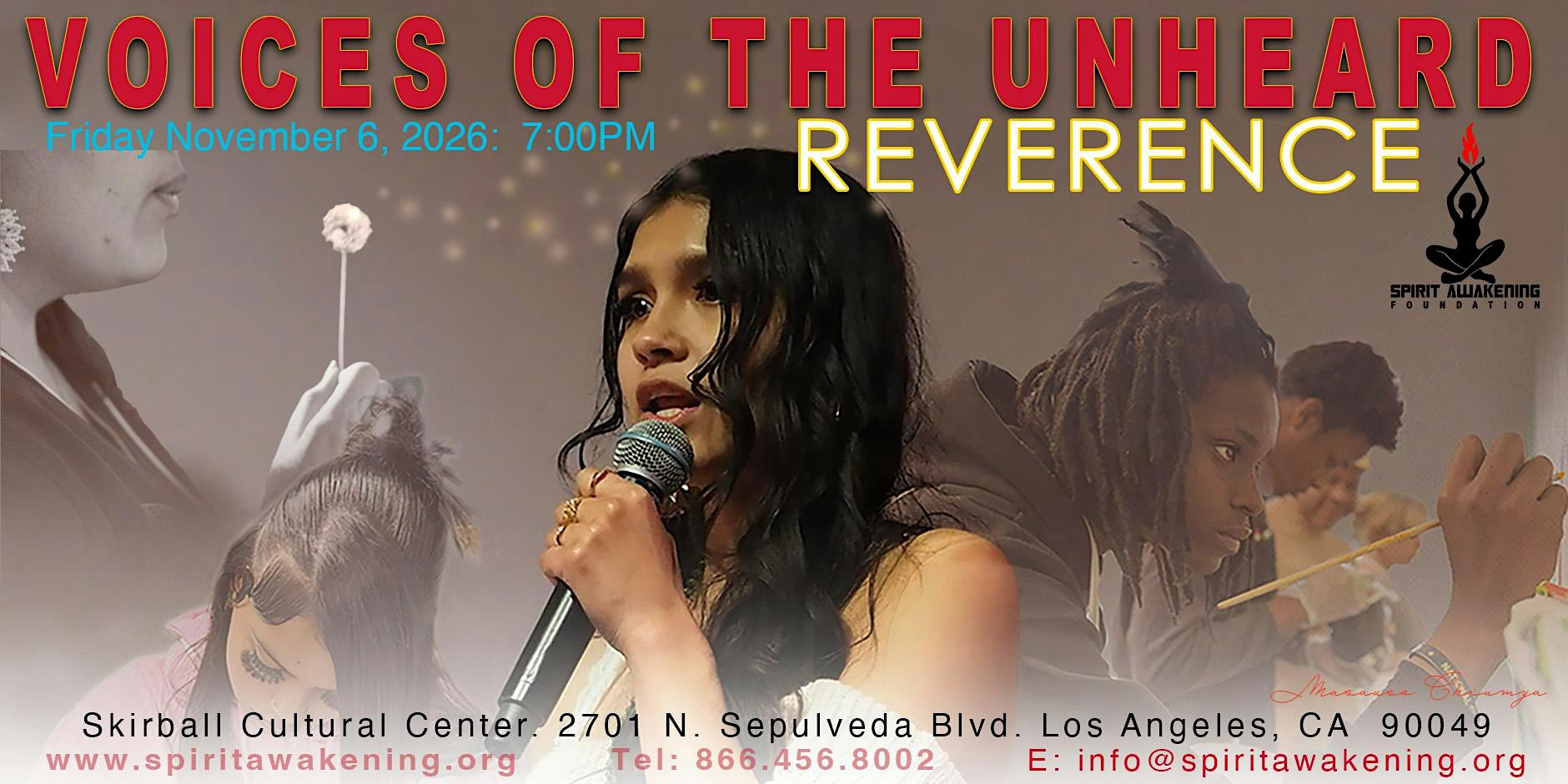 Voices of the Unheard  - REVERENCE