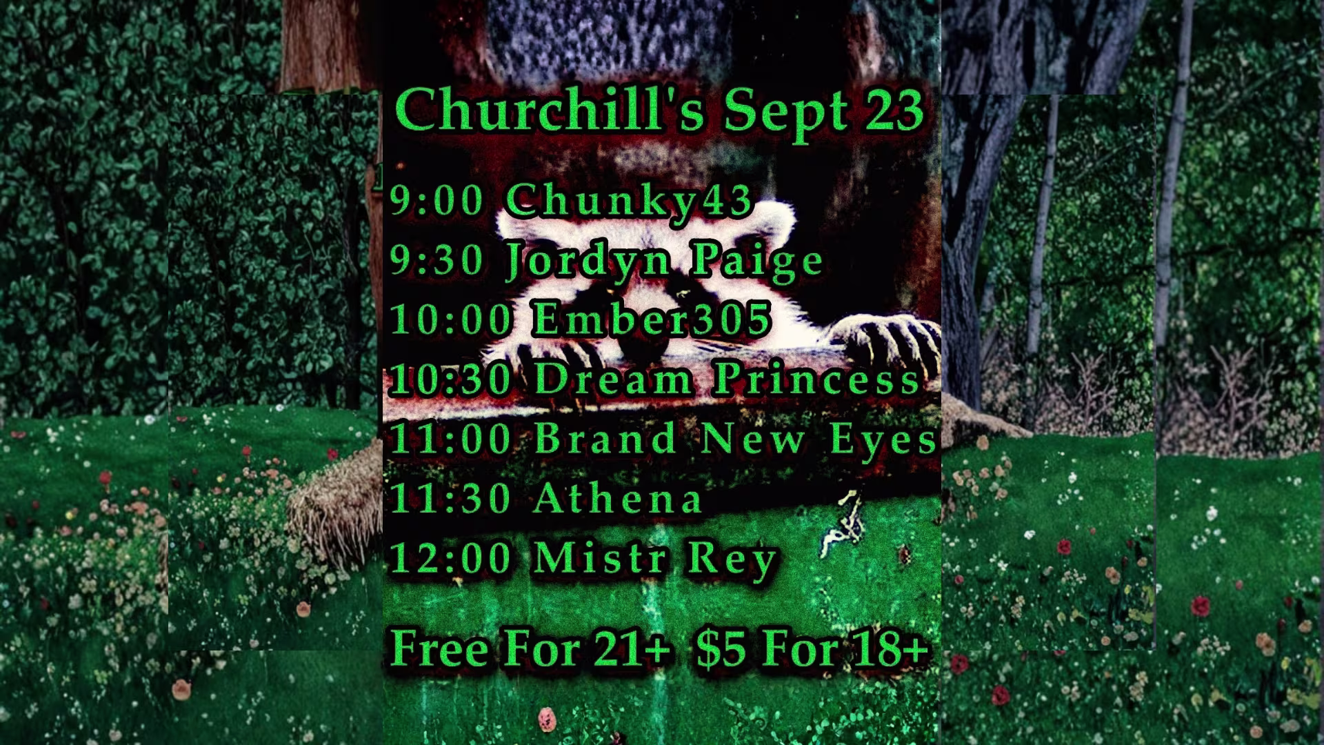 Brian Presents 7 Performances