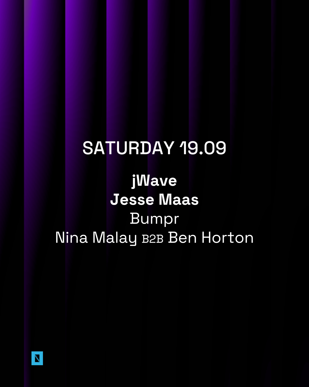 TOFFLER presents jWave, Jesse Maas