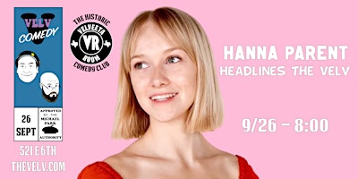 Hanna Parent - Live Comedy!