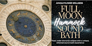 Full Moon in Aries Hammock Sound Bath | Healing Wellness Relaxation