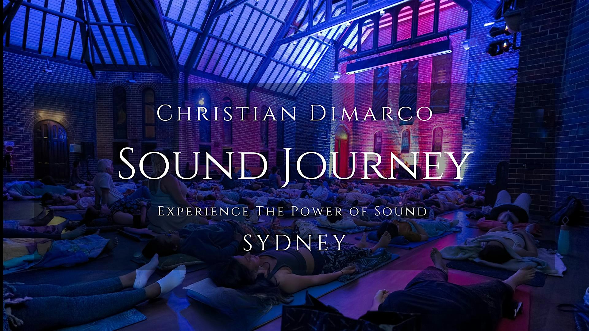 Mosman Sydney Sound Healing Journey | Christian Dimarco | 16 Oct 2026