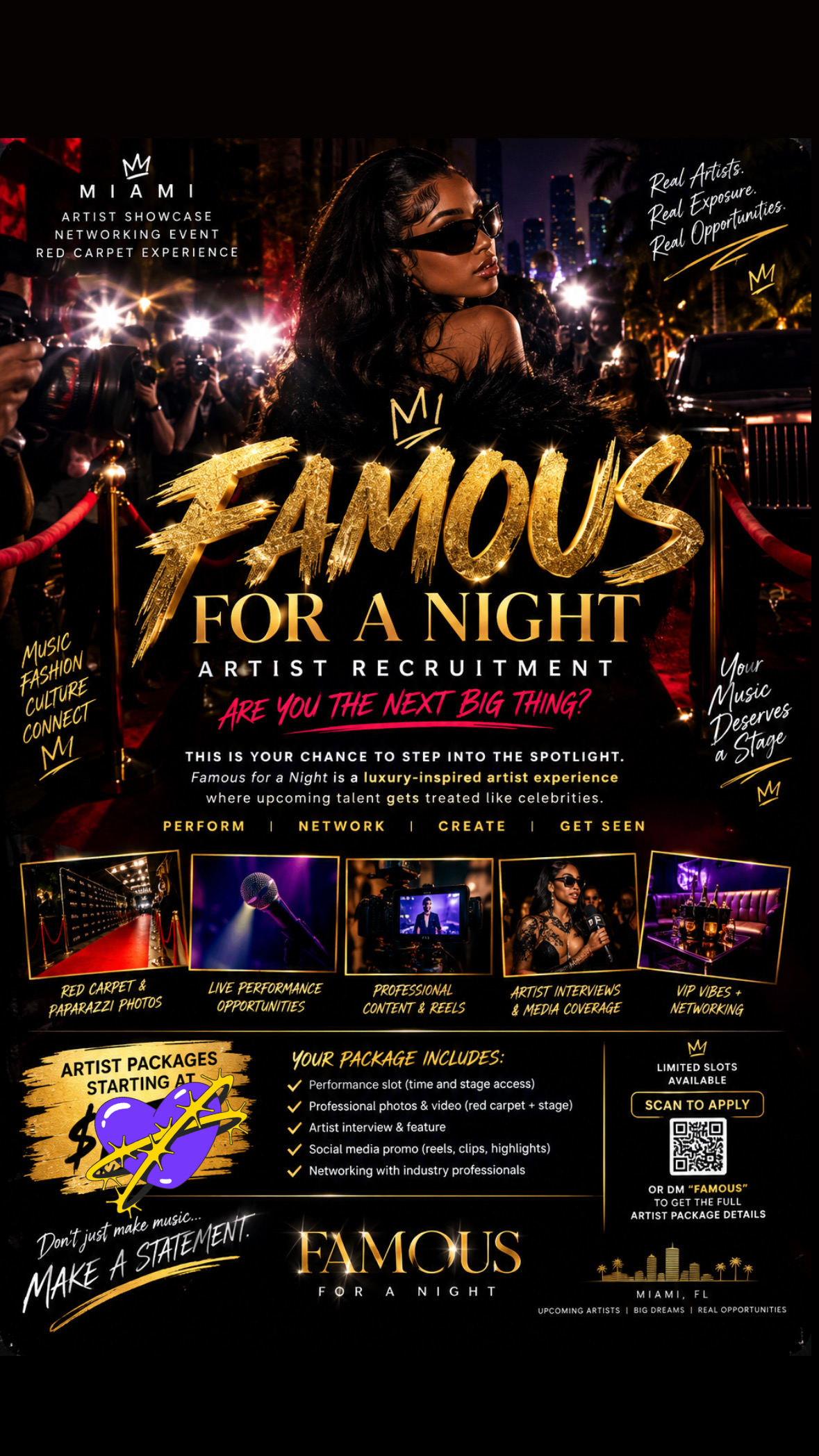 Famous For A Night